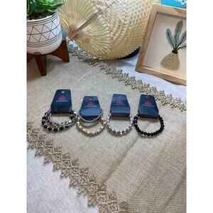 NWT 4 Bracelets Paparazzi Fashion Jewelry Lot